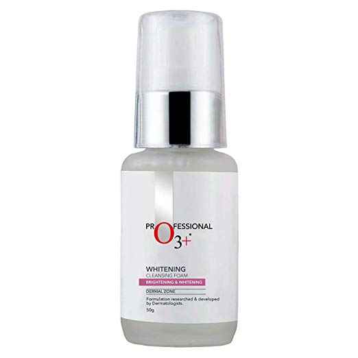 Buy O3+ Whitening Cleansing Foam Brightening & Whitening(50gm) - Purplle