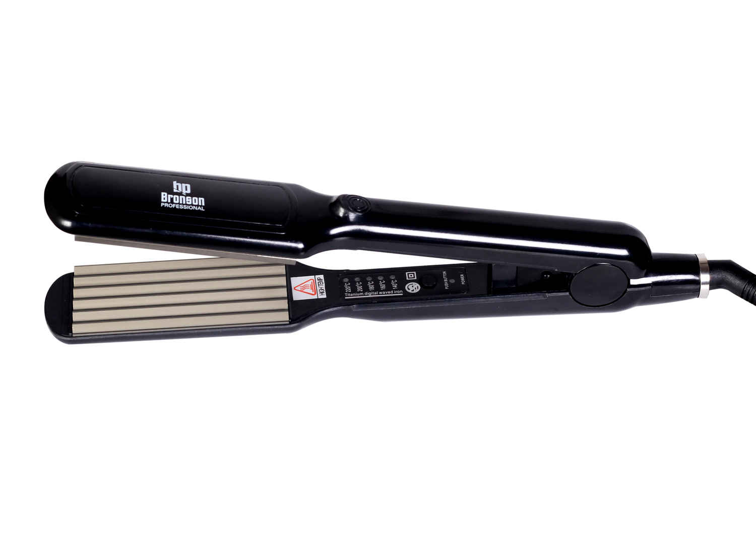 Buy Bronson Professional Hair Crimper with temperature controller ( Black) 1 Pc - Purplle