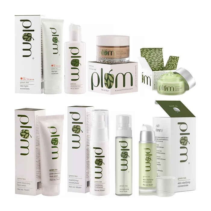 Buy Plum Green Tea Skin Care Kit (Pack of 8) - Purplle