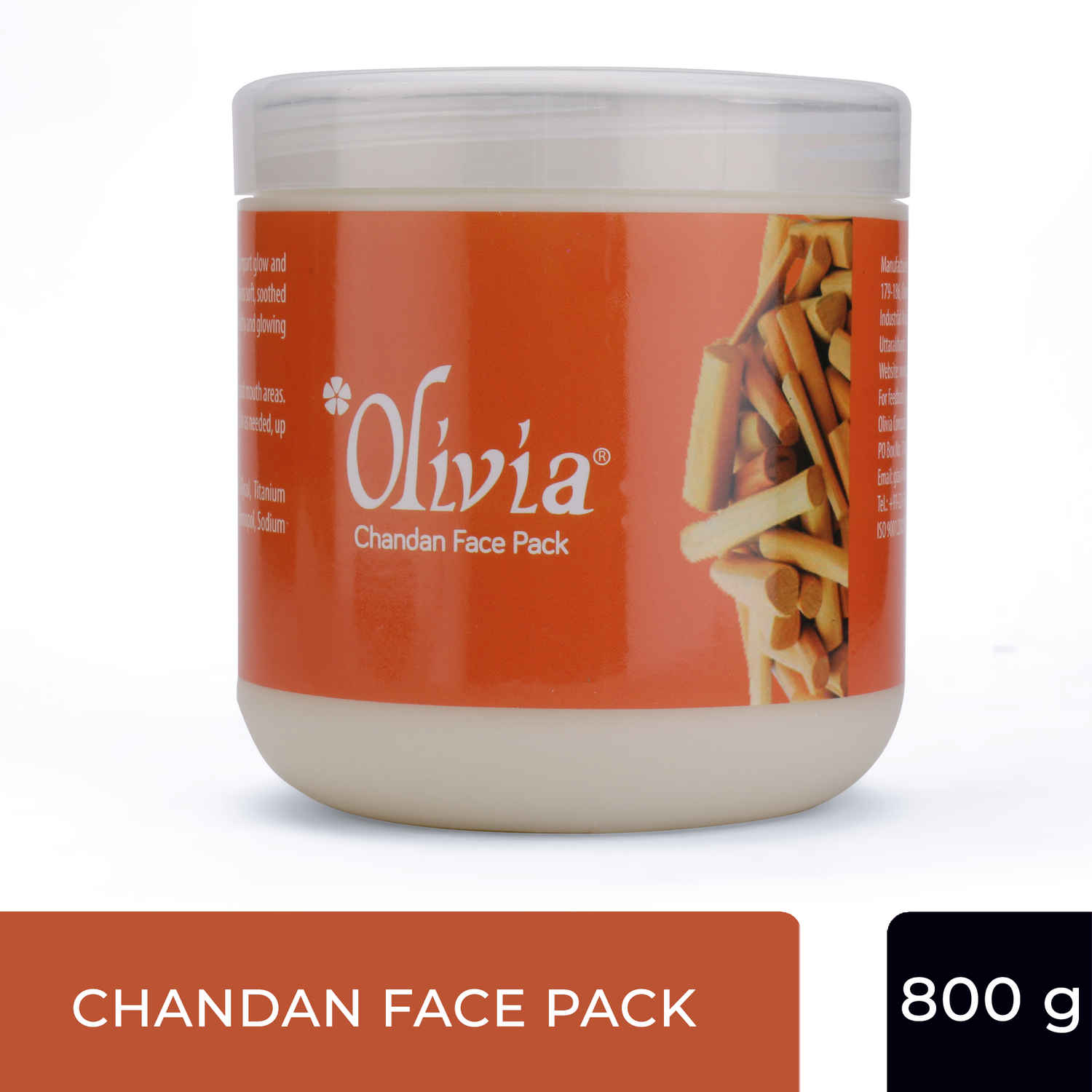 Buy Olivia Chandan Face Pack (800 g) - Purplle