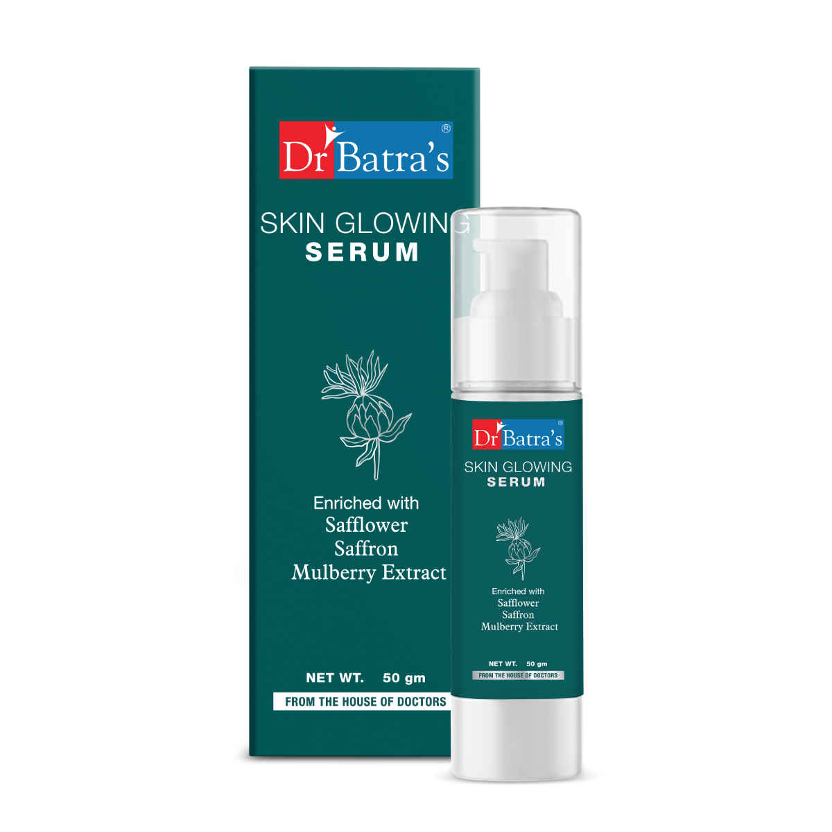 Buy Dr.Batra`s Skin Glowing Serum No Harmful Chemicals - 50 ml - Purplle
