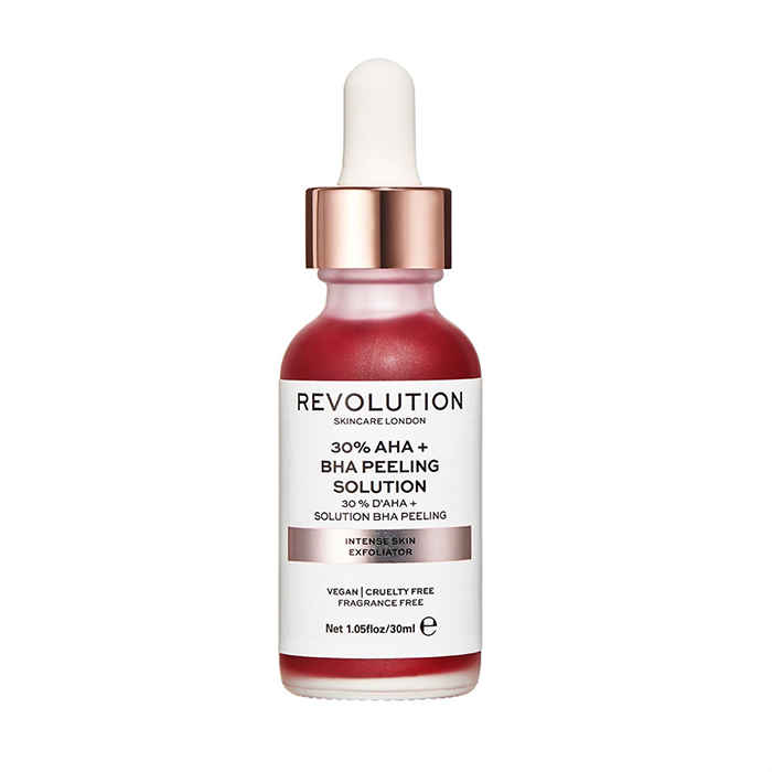 Buy Makeup Revolution Skincare Intense Skin Exfoliator - 30 % AHA + BHA Peeling Solution (30 ml) - Purplle