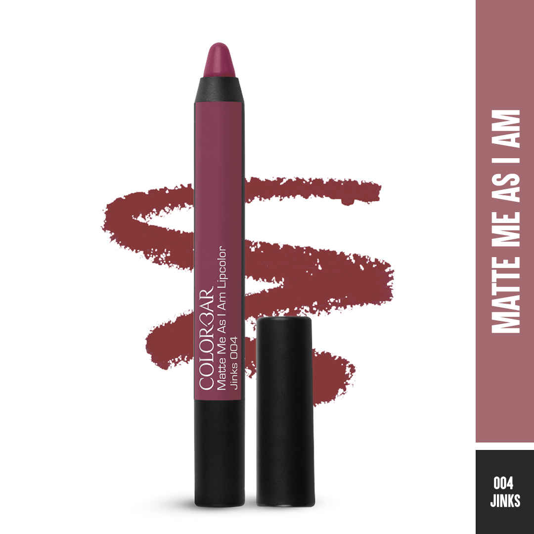 Buy Colorbar Matte me as I am Lipcolor Jinks (2.8 g) - Purplle