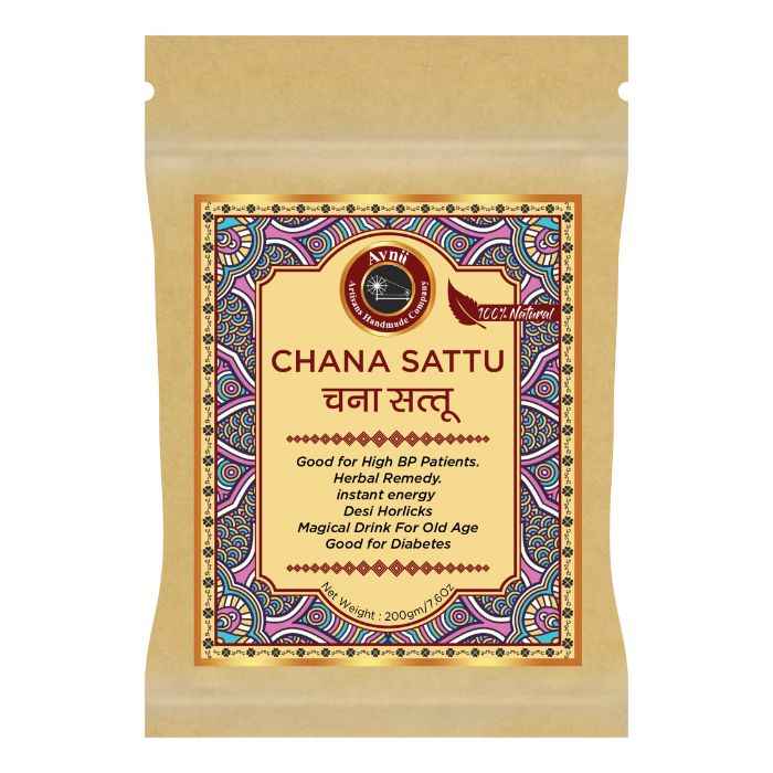 Buy Zenvista Meditech Chana Sattu, Good for Diabetes, Herbal Remedy, Instant Energy 200 gm - Purplle