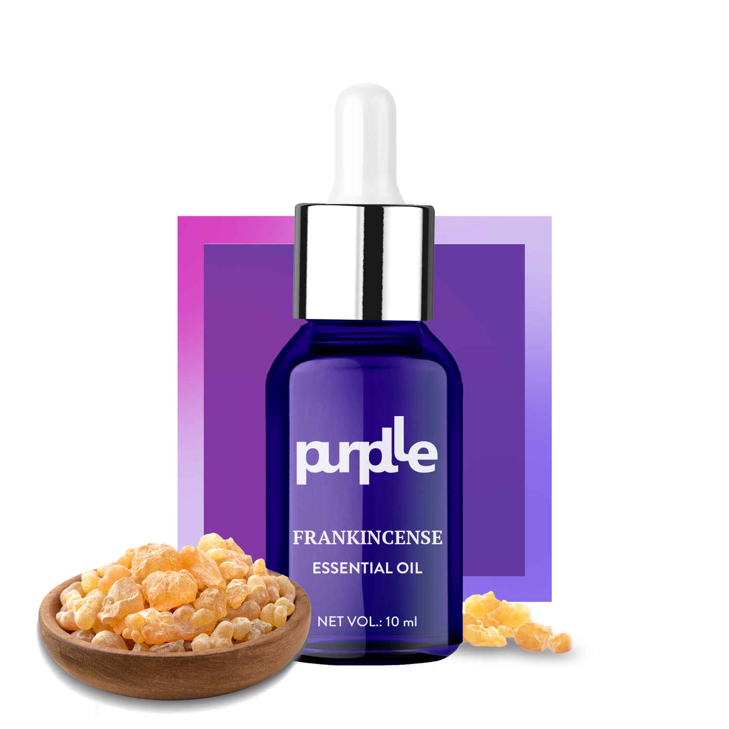 Buy Purplle Essential Oil - Frankincense | Quick Absorption | All Skin Types | Anti-acne | Multi-use | Nourishing (10 ml) - Purplle