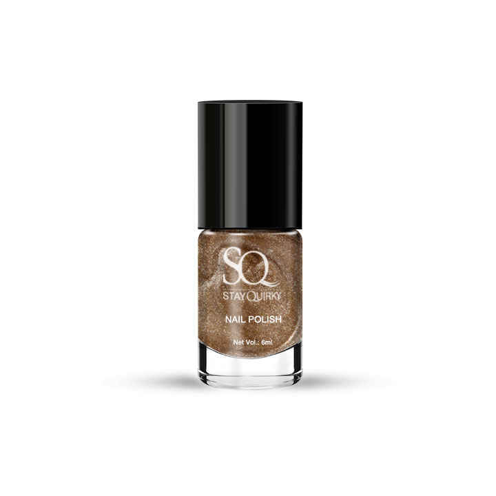 Buy Stay Quirky Nail Polish, Pink, Metallic Lust - Pink Gold Pleasure 11 (6 ml) - Purplle