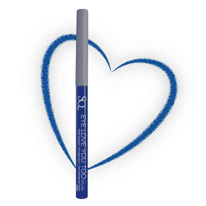 Buy Stay Quirky Kajal Blue Eye Love You Too| Long Lasting| Smudgeproof| Water resistent|Vegan| Dermatologically tested|Intense Pigmentation (0.35 g) - Purplle