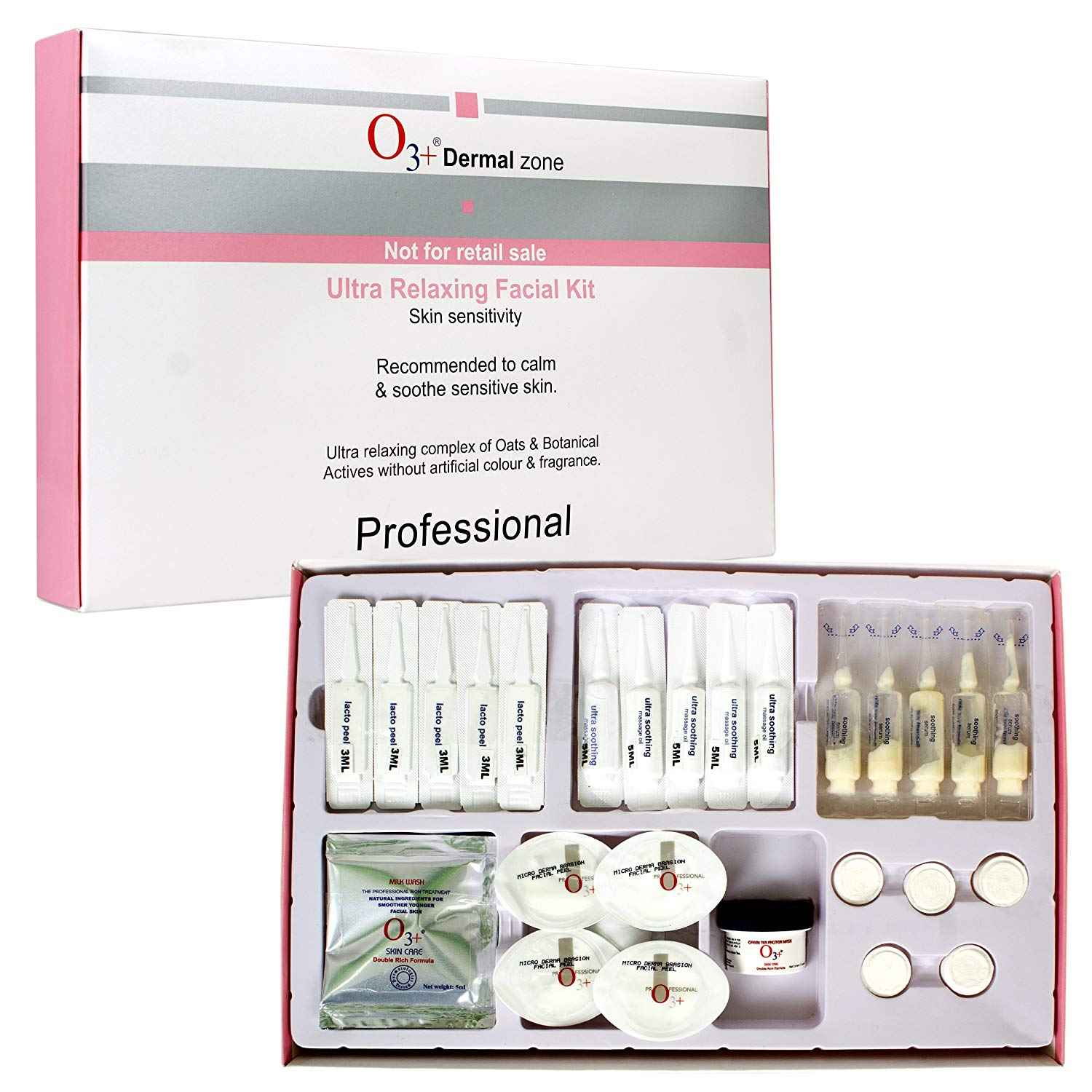 Buy O3+ Dermal Zone Ultra Relaxing Facial Kit - Purplle