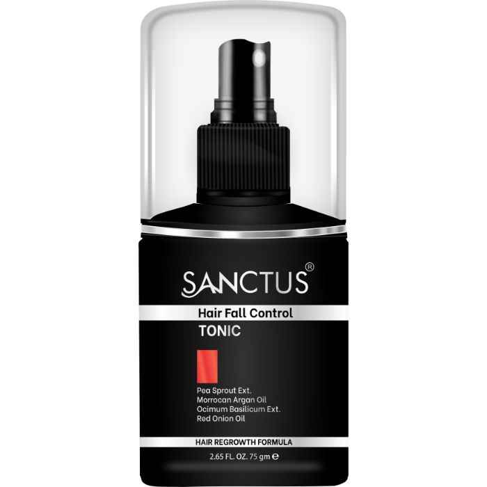 Buy Sanctus Hair Fall Control Tonic - Root Energizing Regrowth Formula - (75 g) (Denser & Healthy Hair In just 3 Months) - Purplle