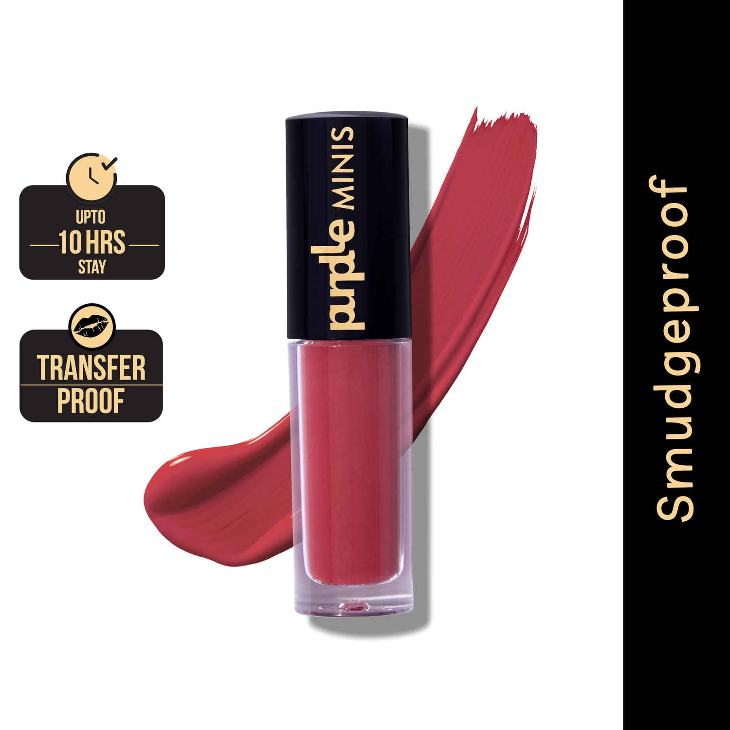 Buy Purplle Ultra HD Matte Mini Liquid Lipstick, Purple - My First Road Trip 12 | Highly Pigmented | Non-drying | Long Lasting | Easy Application | Water Resistant | Transferproof | Smudgeproof (1.6 ml) - Purplle