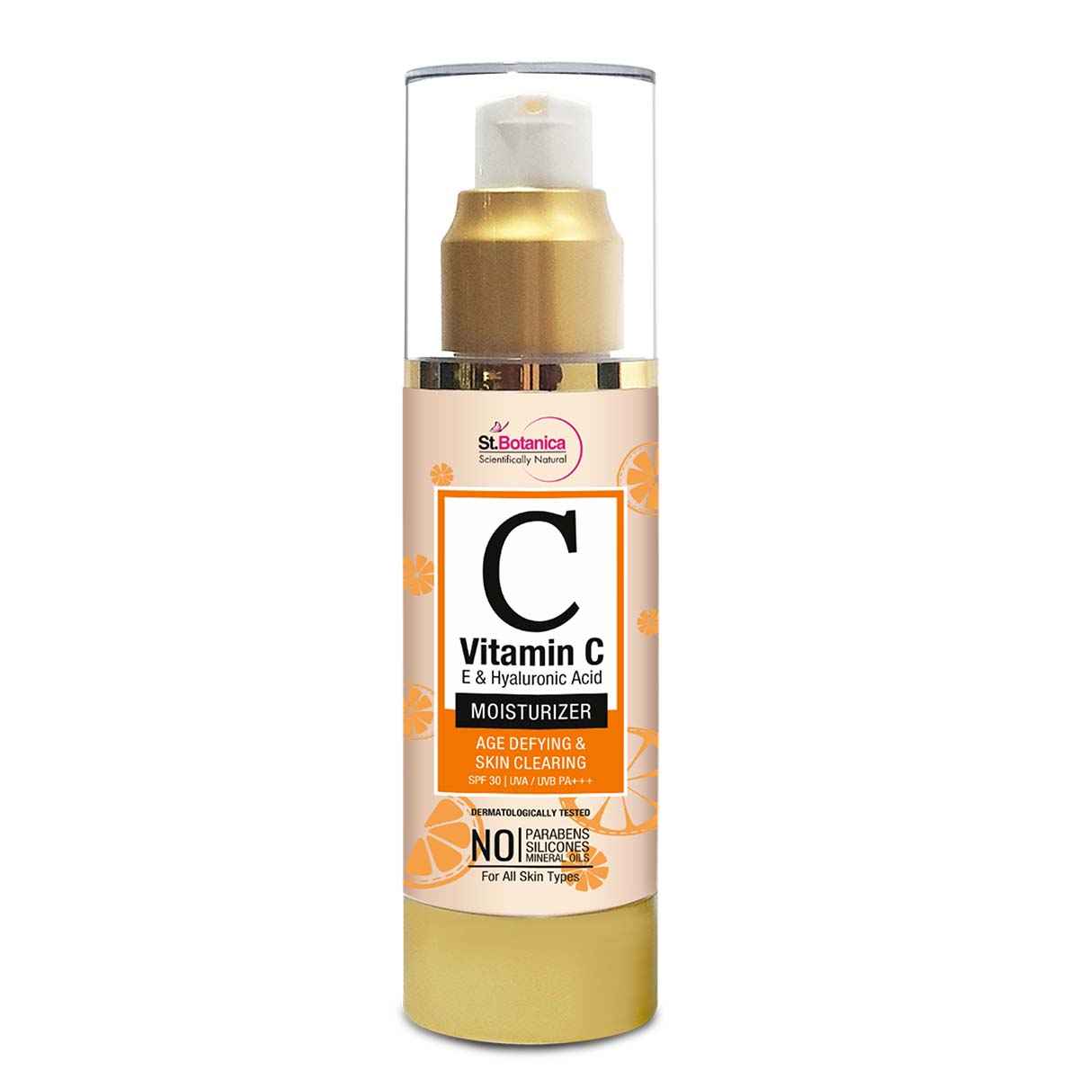 Buy St.Botanica Vitamin C, E & Hyaluronic Acid Age Defying & Skin Clearing Moisturizer (50 ml) - Purplle