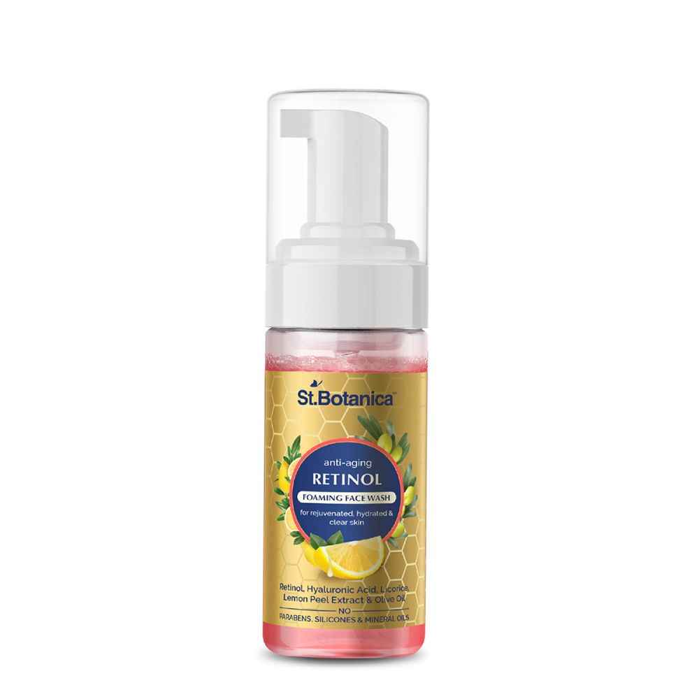 Buy St.Botanica Retinol Anti Aging Foaming Face Wash (120 ml) - Purplle