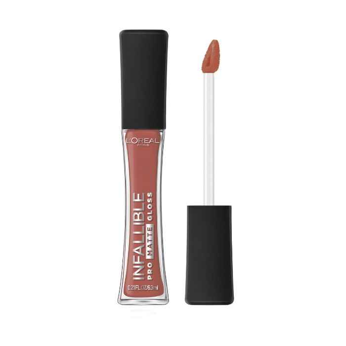 Buy L'Oreal Paris Infallible Pro Matte Gloss - Bare Attraction 318 (6.3 ml) - Purplle