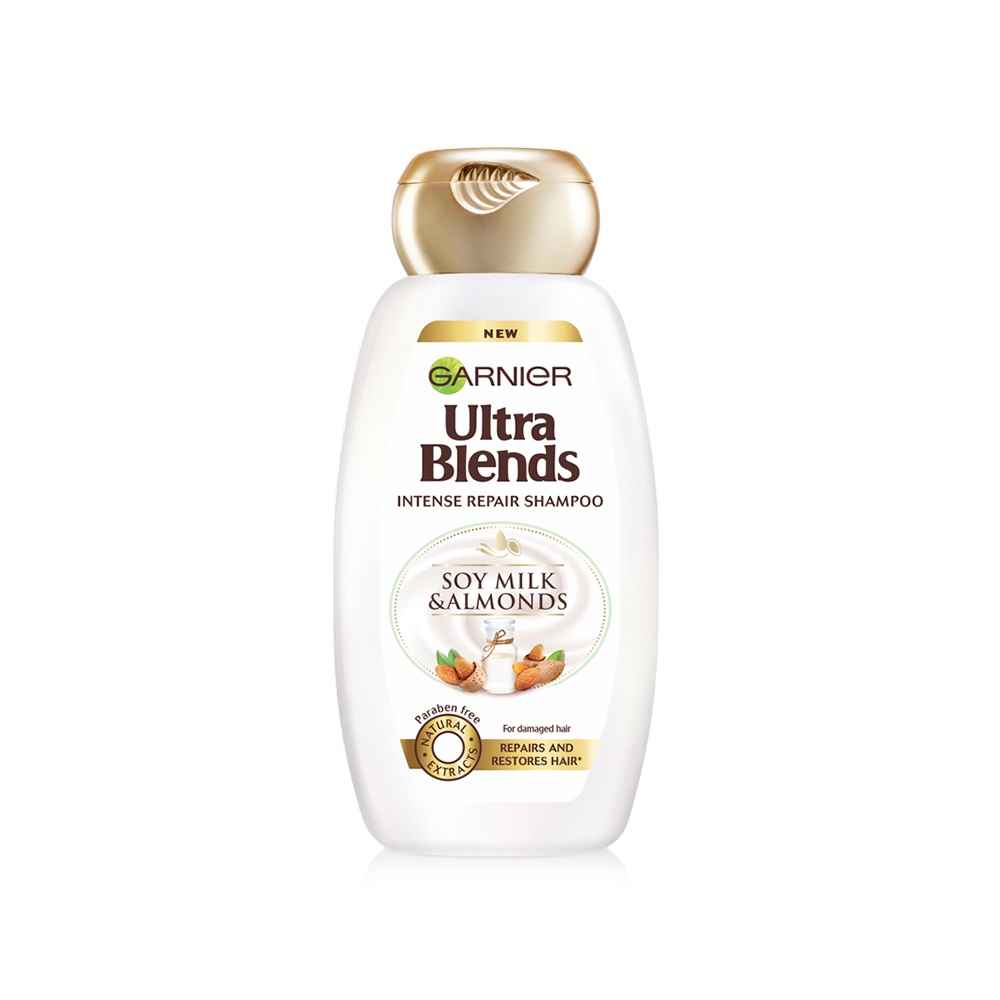 Buy Garnier Ultra Blends Shampoo, Soy Milk & Almonds (175 ml) - Purplle