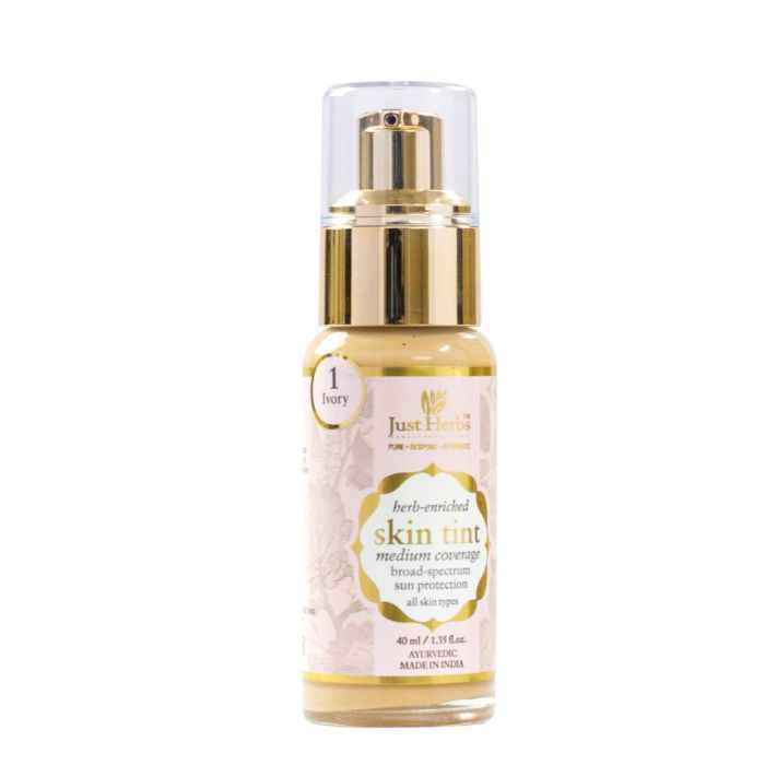 Buy Just Herbs Just Herbs Skin Tint- 1 - Ivory (40 ml) - Purplle
