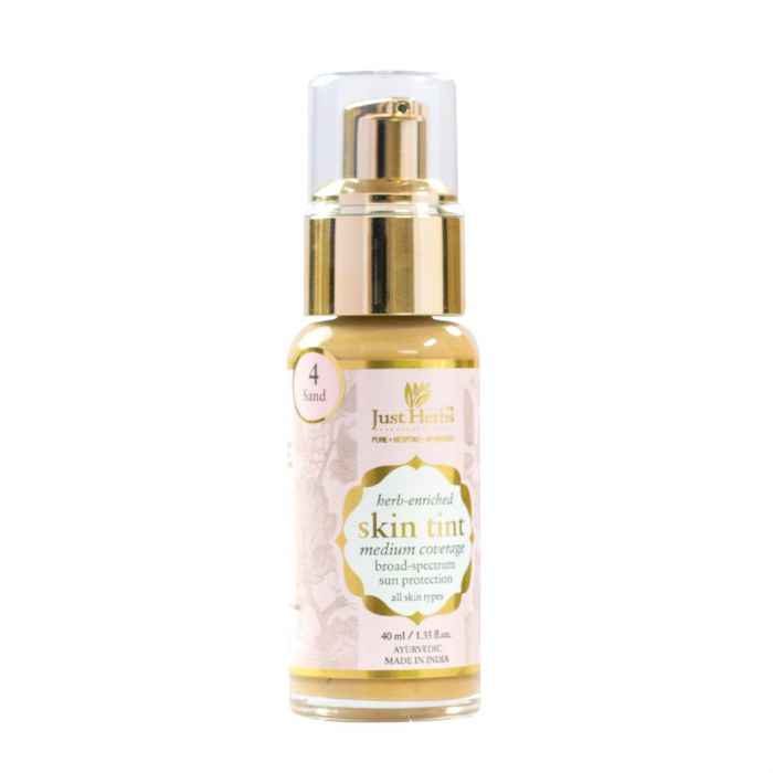 Buy Just Herbs Just Herbs Skin Tint- 4 - sand (40 ml) - Purplle