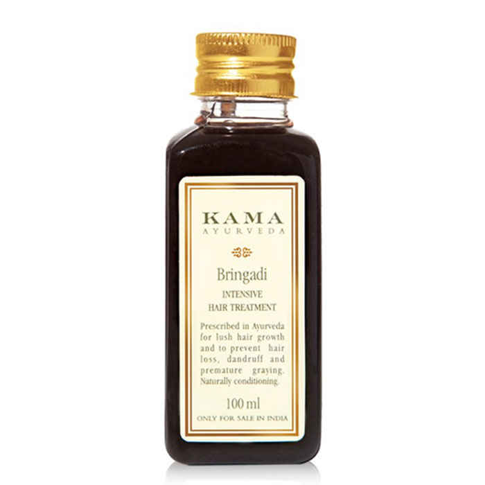 Buy Kama Ayurveda Bringadi Intensive Hair Treatment Oil (100 ml) - Purplle