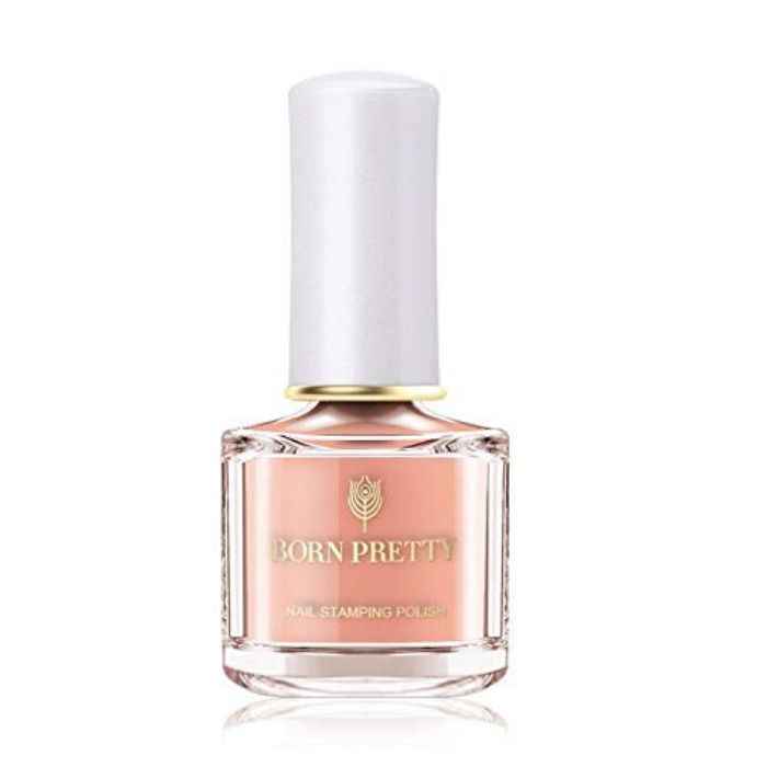 Buy BORN PRETTY Nail Art Stamping Polish Newly Sweet Style Manicure Plate Printing Varnish Candy Nail Stamp Lacquer (Coral Grapefruit) (BP-WT07) (6 ml) - Purplle
