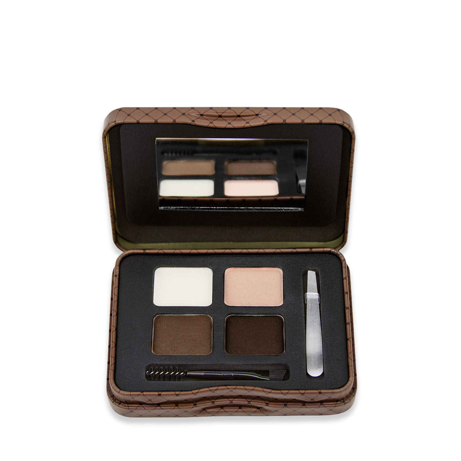 Buy L.A. Girl Inspiring Eyebrow Tin -Dark (6 gm) - Purplle