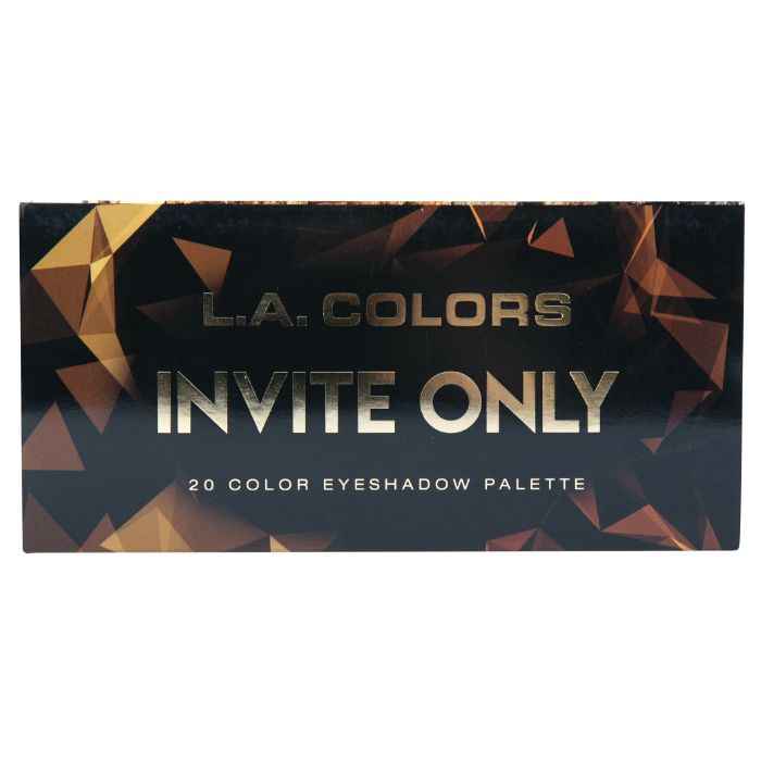 Buy L.A. Colors 20 Color Eyeshadow Palette - Invite Only (22 g) - Purplle