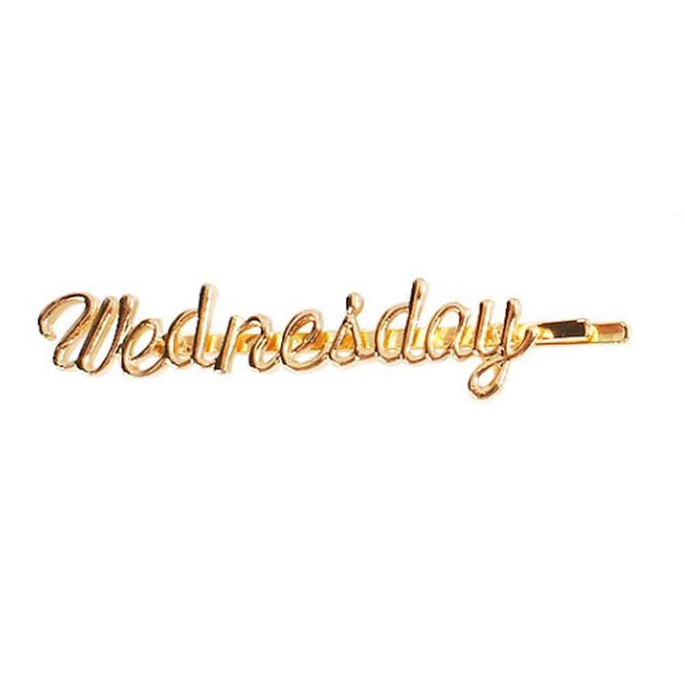 Buy Ferosh Wednesday Alloy Golden Hair Pin - Purplle