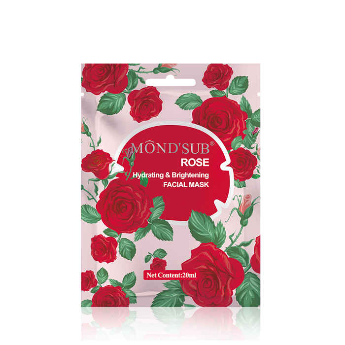 Buy Mond'Sub Rose Hydrating & Brightening Face Sheet Mask Pack of 2 - Purplle