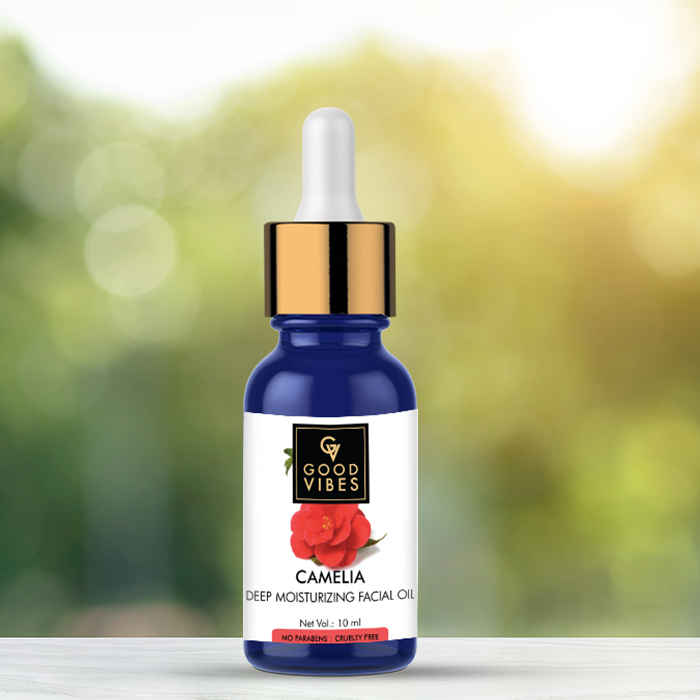 Buy Good Vibes Deep Moisturising Facial Oil - Camelia (10 ml) - Purplle
