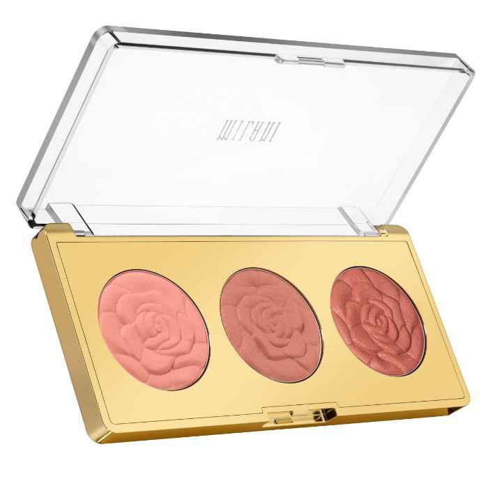 Buy Milani Rose Powder Blush Trio Floral Fantasy - Purplle
