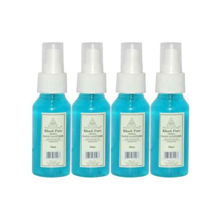 Buy Khadi Pure Herbal Hand Sanitizer (50 ml)(Pack of 4) - Purplle