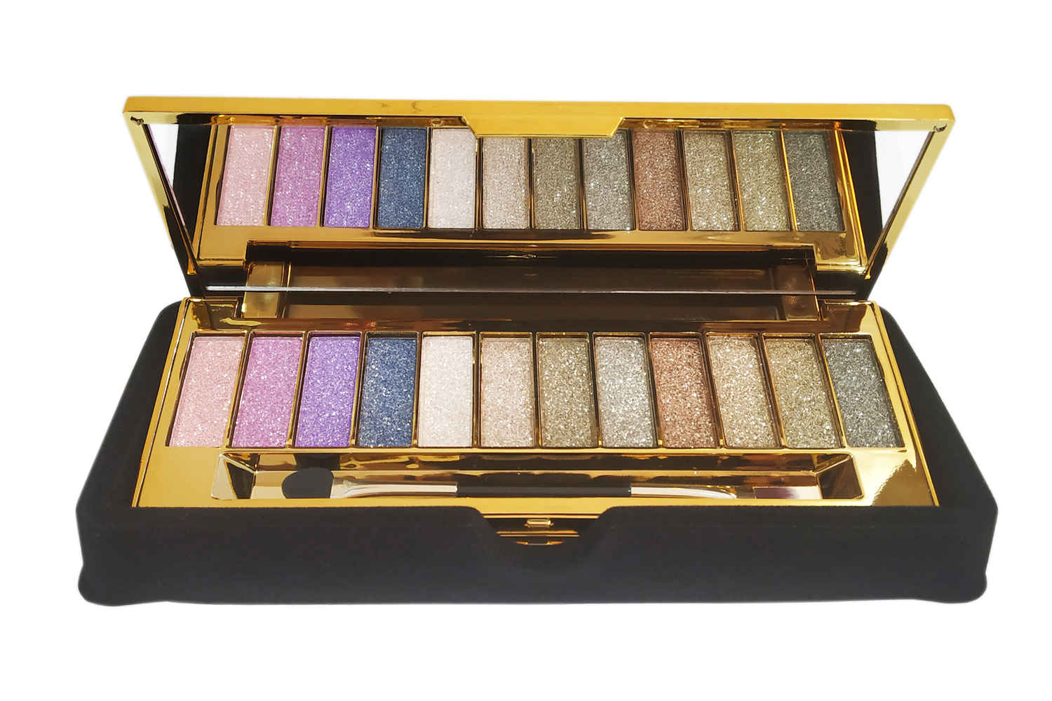 Buy Cameleon 12 Color Star Magic Diamond Glitter Eyeshadow 02 - Purplle
