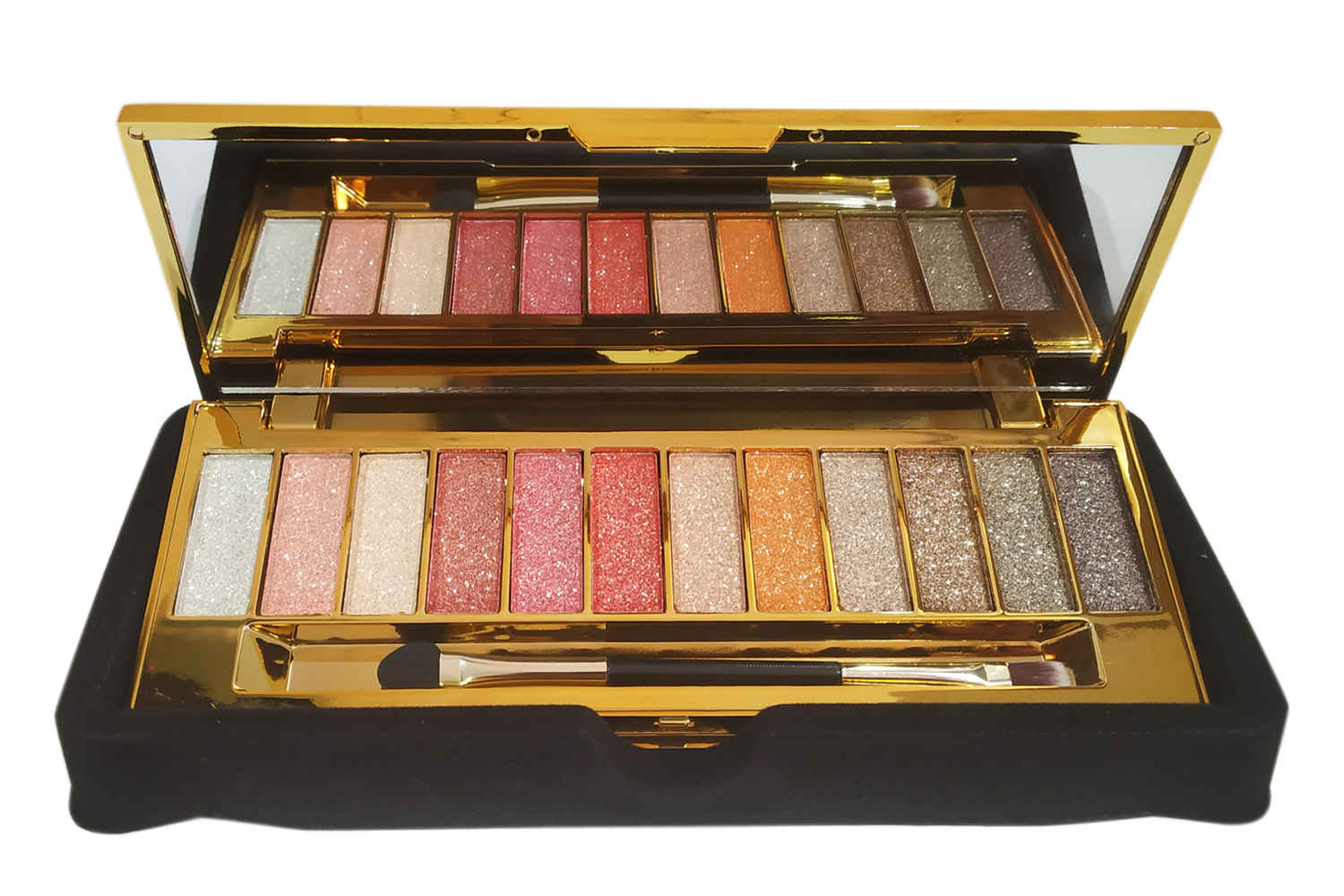 Buy Cameleon 12 Color Star Magic Diamond Glitter Eyeshadow 04 - Purplle