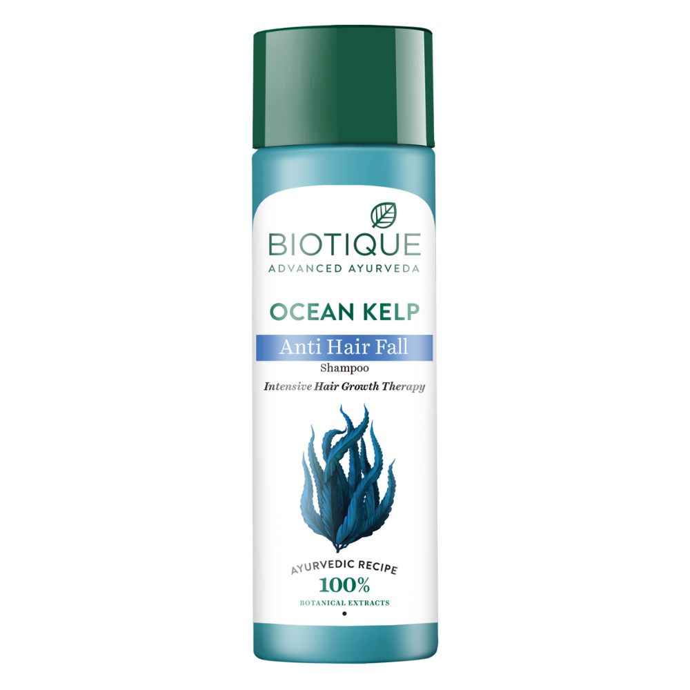 Buy Biotique Bio OCEAN Kelp Shampoo For Anti Hair Fall (180 ml) - Purplle