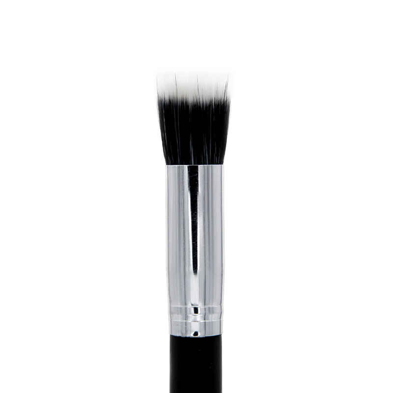 Buy Crown Detail Dual Fibre Brush Makeup Brush C436 - Purplle