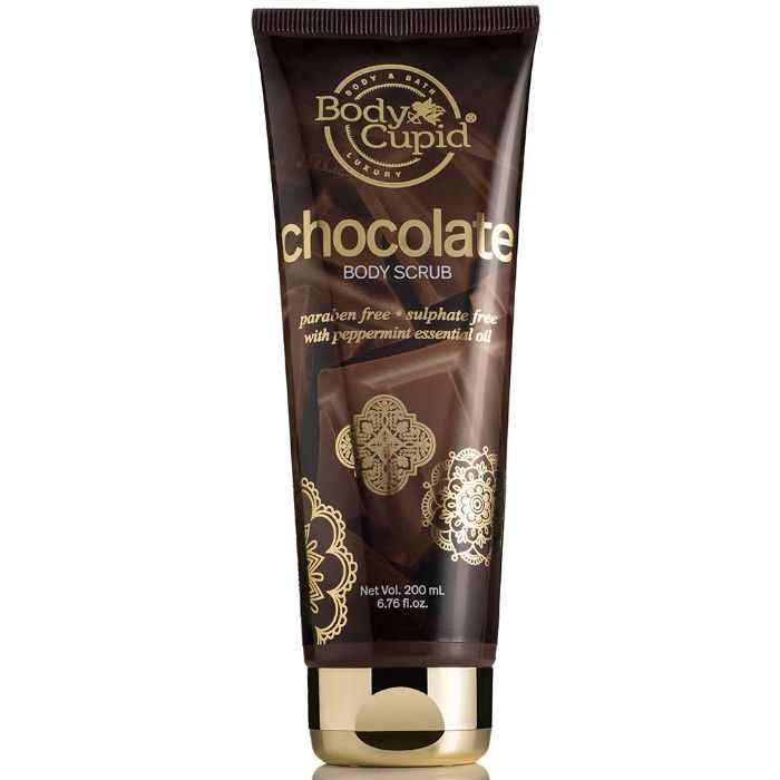 Buy Body Cupid Chocolate Body Scrub with Peppermint essential oil (200 ml) - Purplle