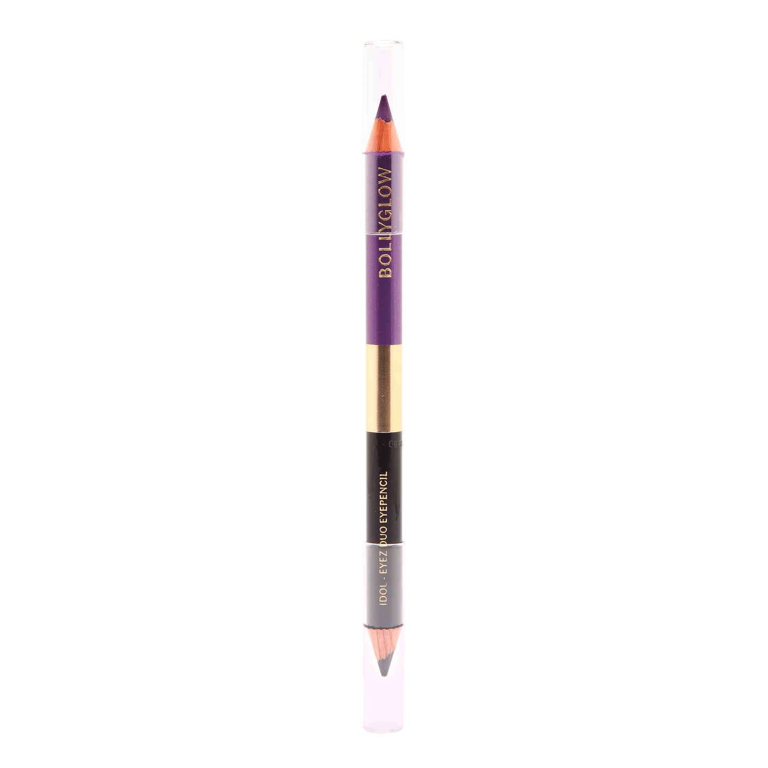 Buy Bollyglow Idol-Eyez Duo Eye Pencil Eyeliner Midnight Moon Purple Rain (0.78 g) - Purplle