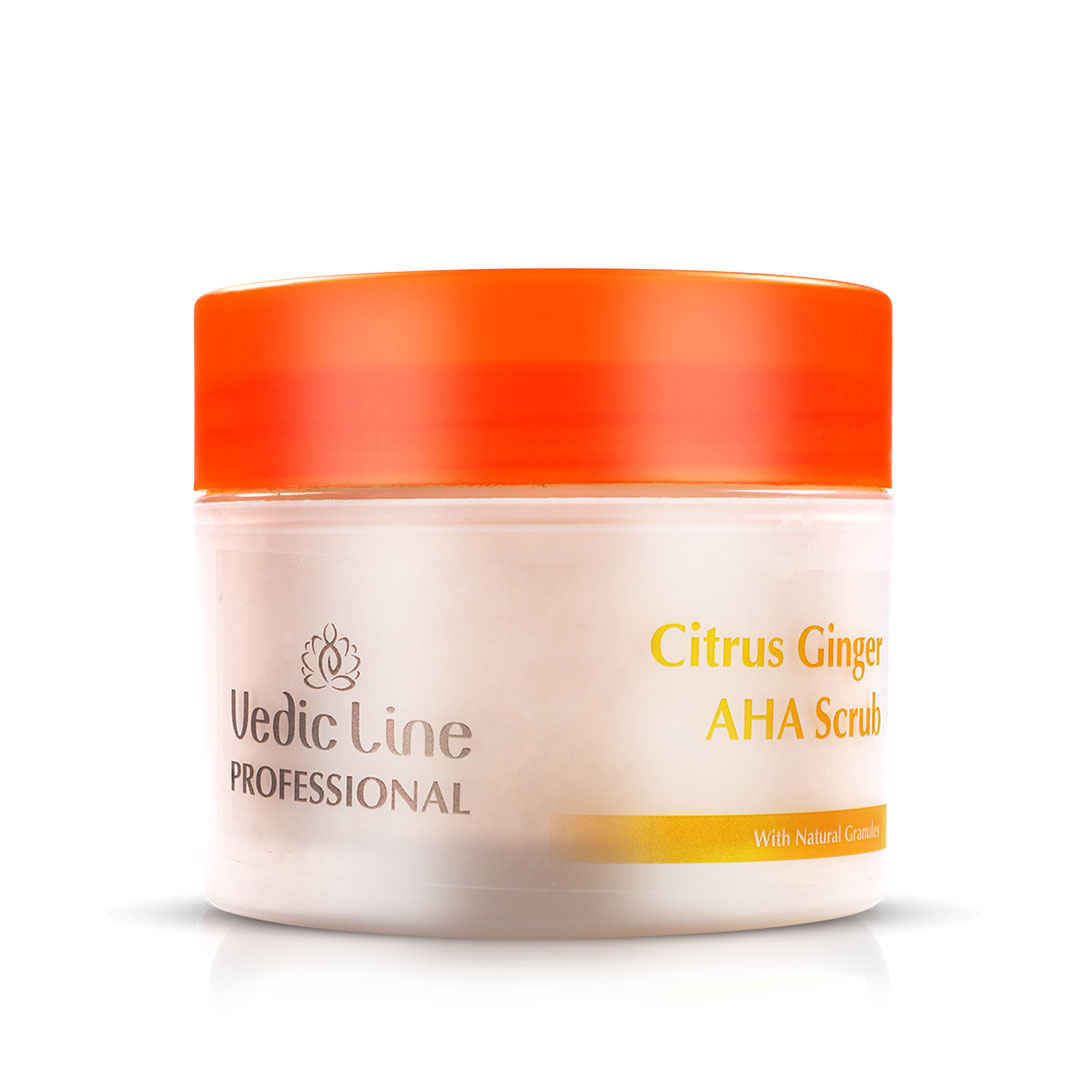 Buy Vedicline Citrus Ginger AHA Scrub (500 ml) - Purplle