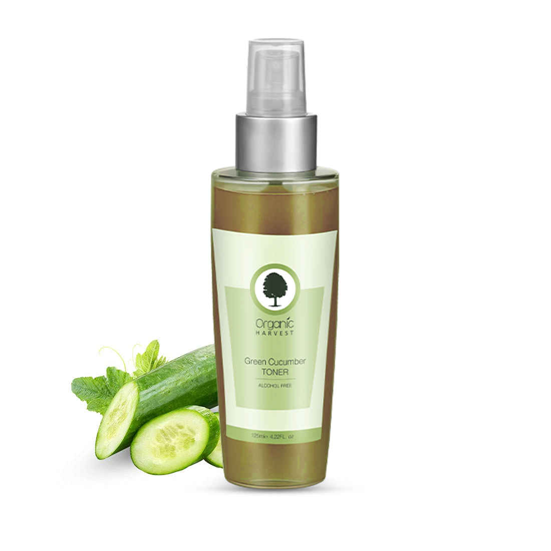Buy Organic Harvest Green Cucumber Toner (125 ml) - Purplle