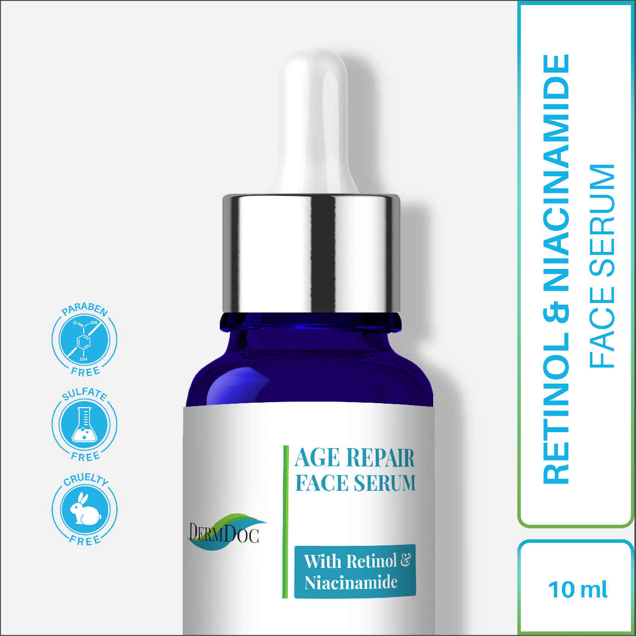 Buy DermDoc Age Repair Face Serum with Retinol & Niacinamide (10 ml) - Purplle