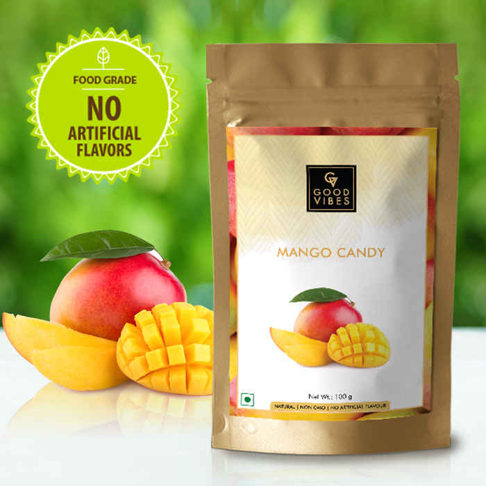 Buy Good Vibes Candy - Mango (100 gm) - Purplle