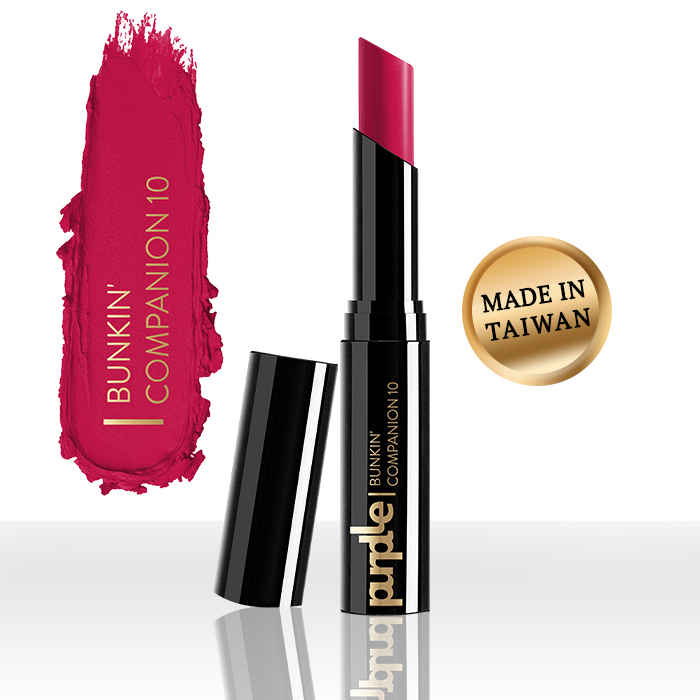 Buy Purplle Ultra HD Velvet Matte Lipstick, Pink - Bunkin' Companion 10 | Highly Pigmented | Long Lasting | Easy Application | Water Resistant | Transferproof | Smudgeproof (2.5 g) - Purplle