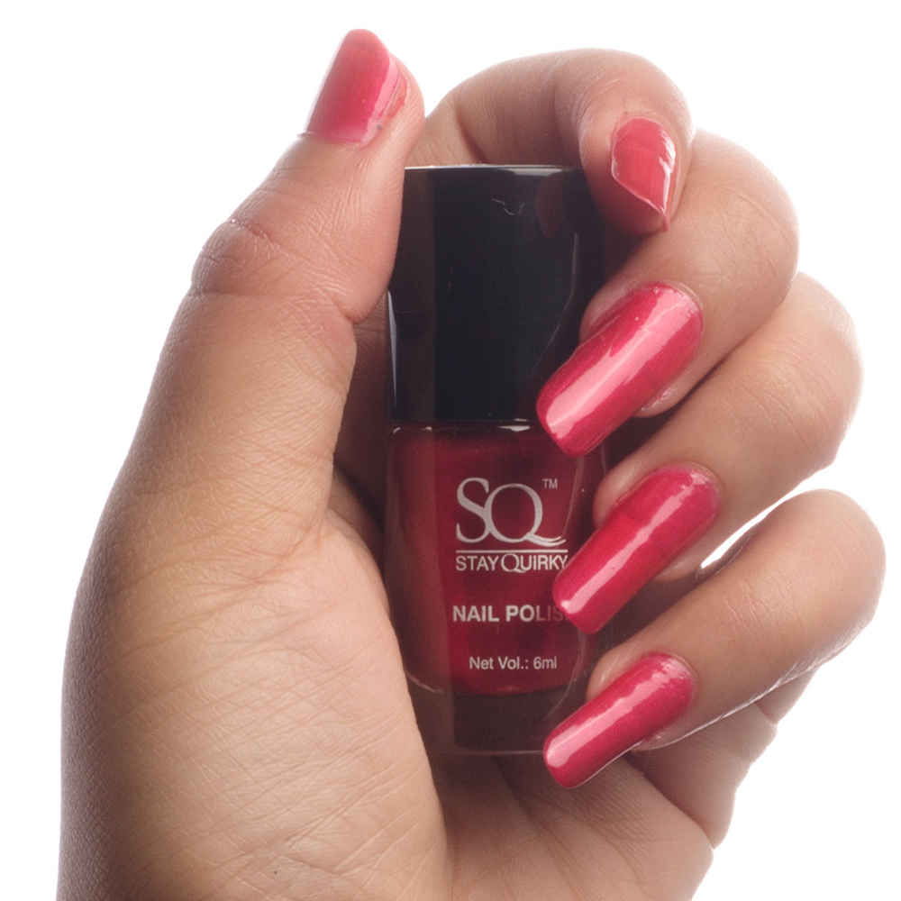 Buy Stay Quirky Nail Paint, Matte, Red, Double Pleasure - Longin' 10 (6 ml) - Purplle