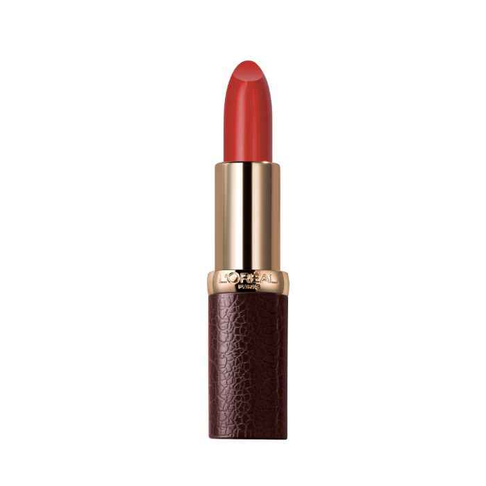 Buy L'Oreal Paris Luxe Leather Satin Limited Edition Lipstick, 641 Jamie's - Purplle