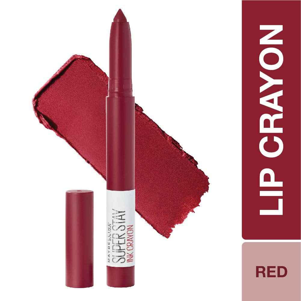 Buy Maybelline New York Super Stay Crayon Lipstick, 50 Own your Empire (1.2 gm) - Purplle