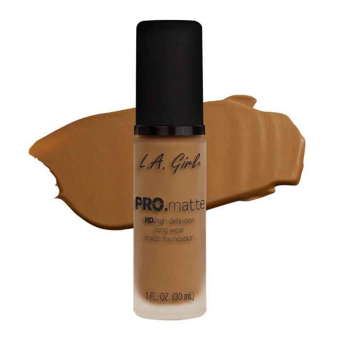 Buy L.A. Girl Hd Pro.Matte Foundation Caramel (30 ml) - Purplle