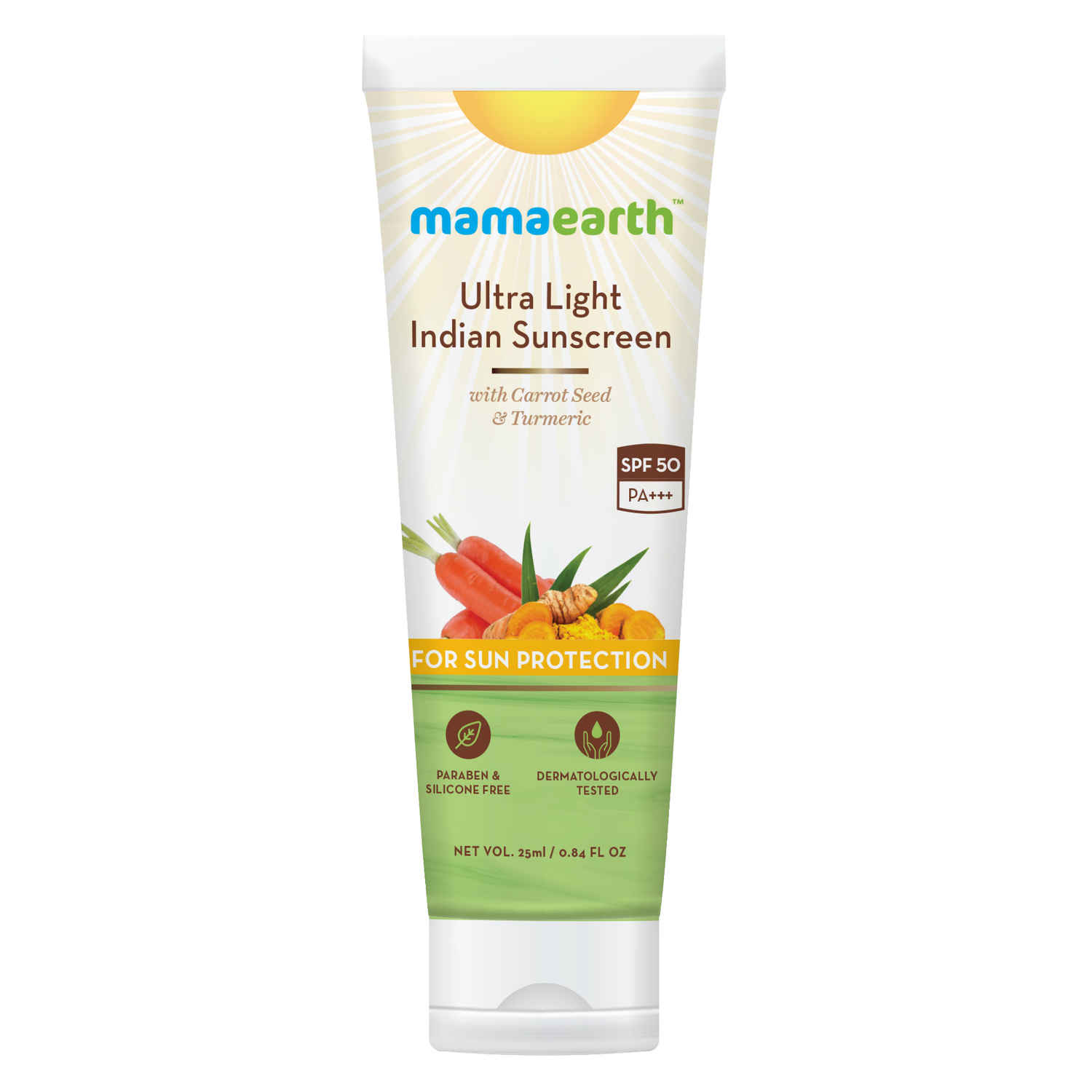 Buy Mamaearth Ultra Light Indian Sunscreen (25 ml) - Purplle