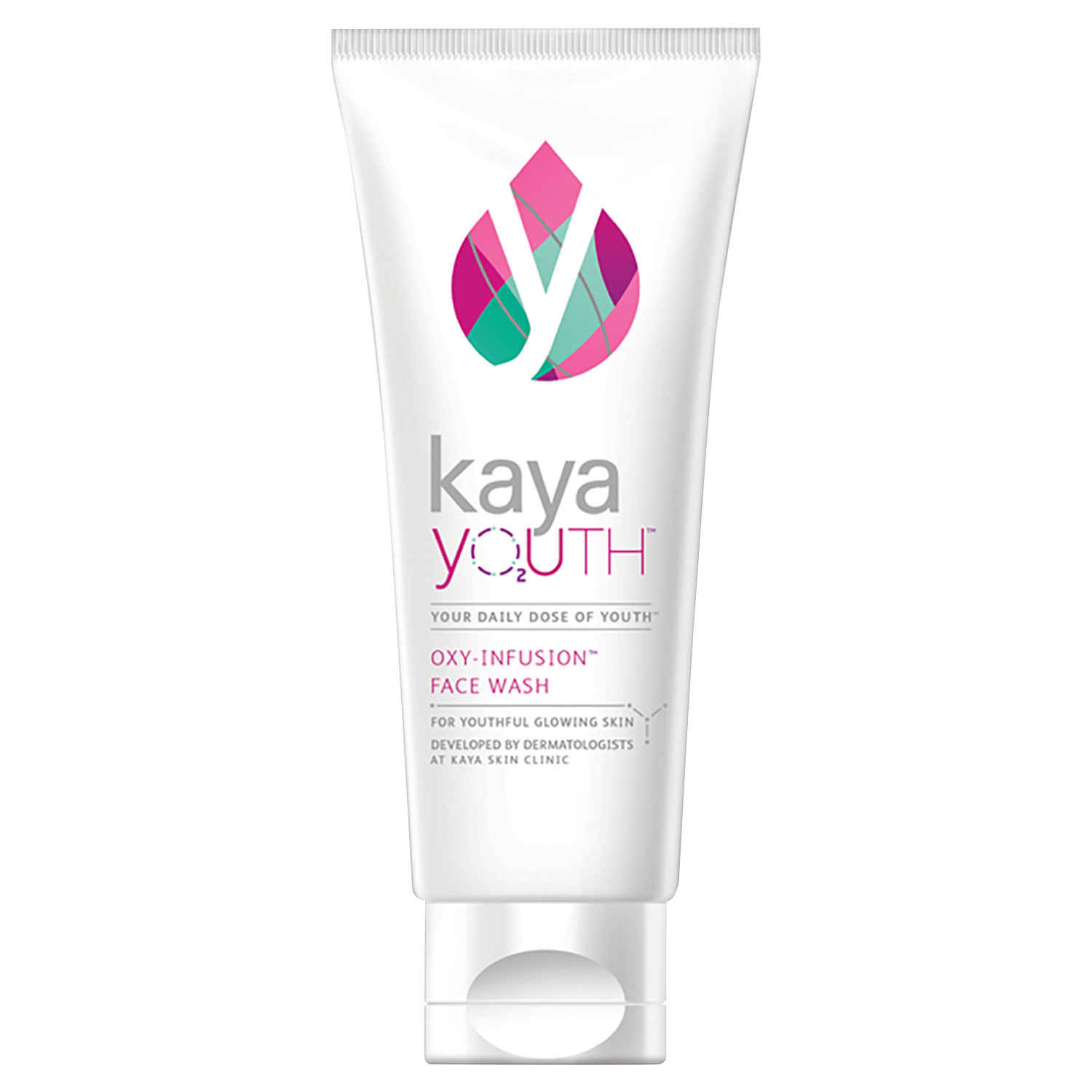 Buy Kaya Youth Oxygen Boost Face Wash,Instantly Fresh & Glowing Skin,Cleanses Dirt & Oil,Developed by Dermatologists (100 g) - Purplle