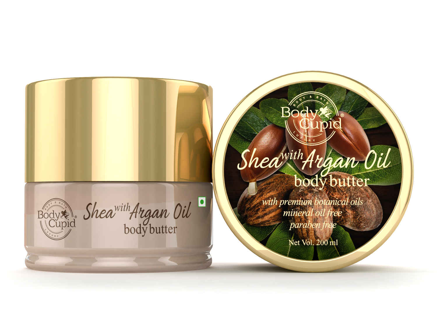 Buy Body Cupid Shea and Argan Oil Body Butter (200 ml) - Purplle