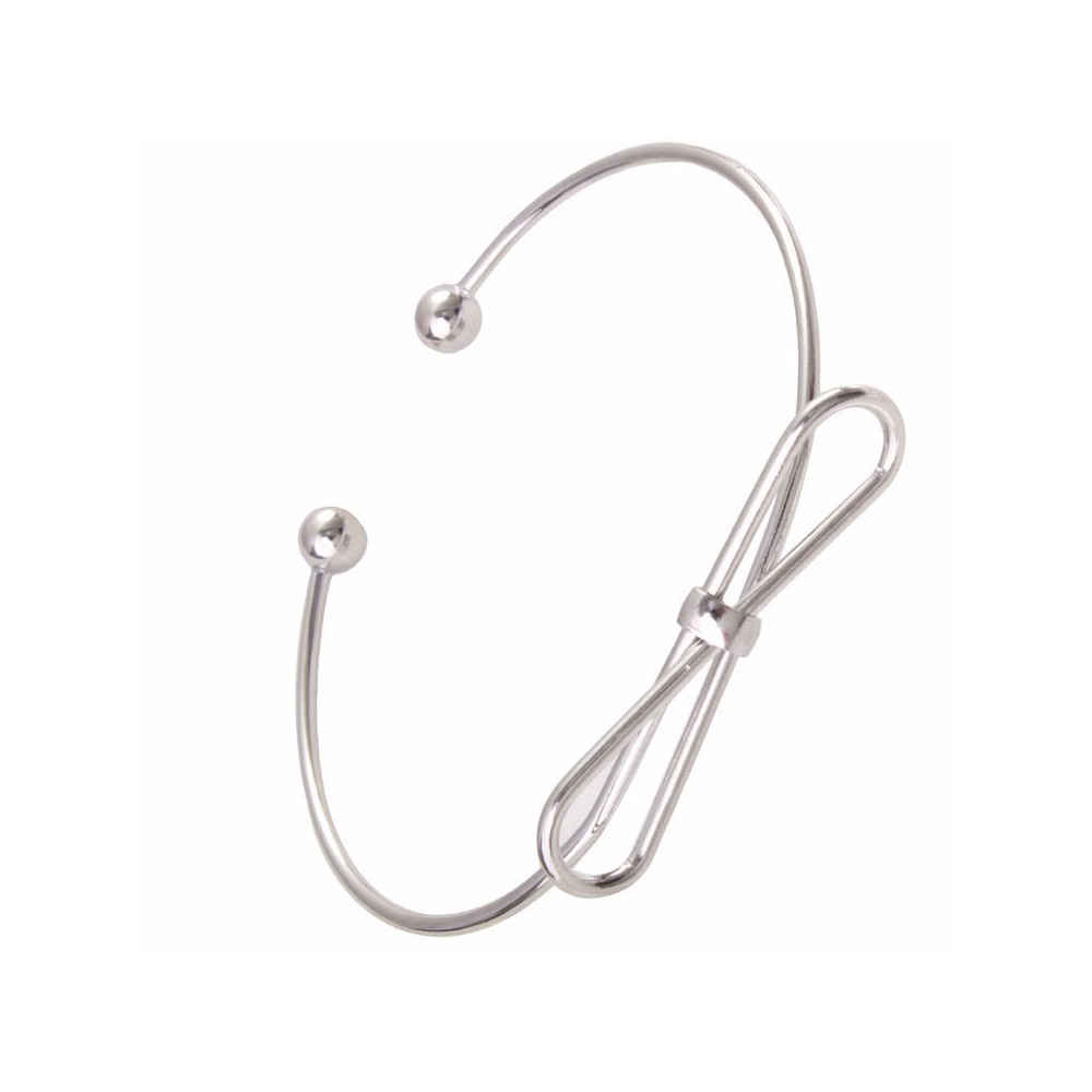 Buy Femnmas Silver Knot Hand Bracelet - Purplle