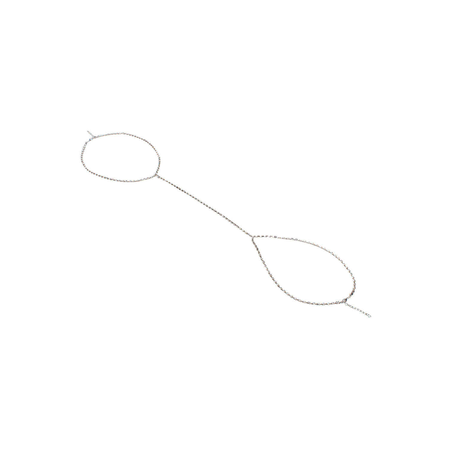 Buy Femnmas Rhinestone Party Body Chain - Purplle