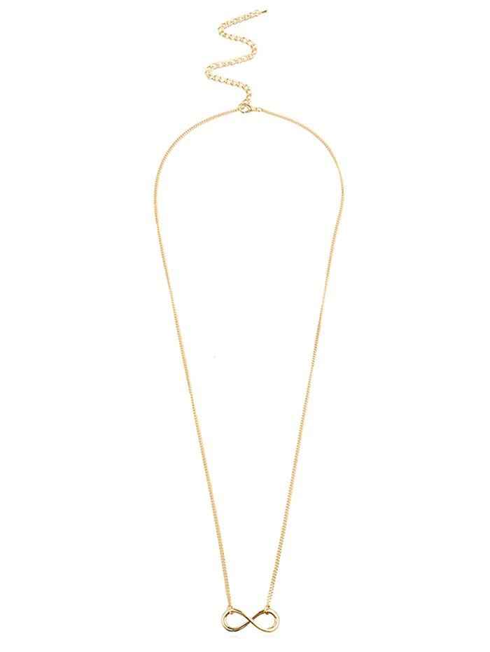 Buy Femnmas Golden Infinity Symbol Belly Chain - Purplle
